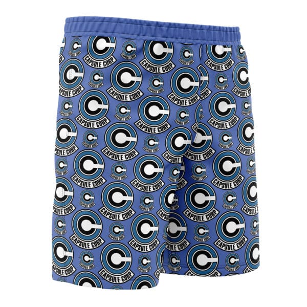 Capsule Corp Dragon Ball Z Board Shorts Swim Trunks