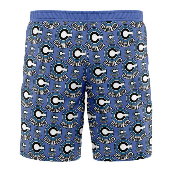 Capsule Corp Dragon Ball Z Board Shorts Swim Trunks