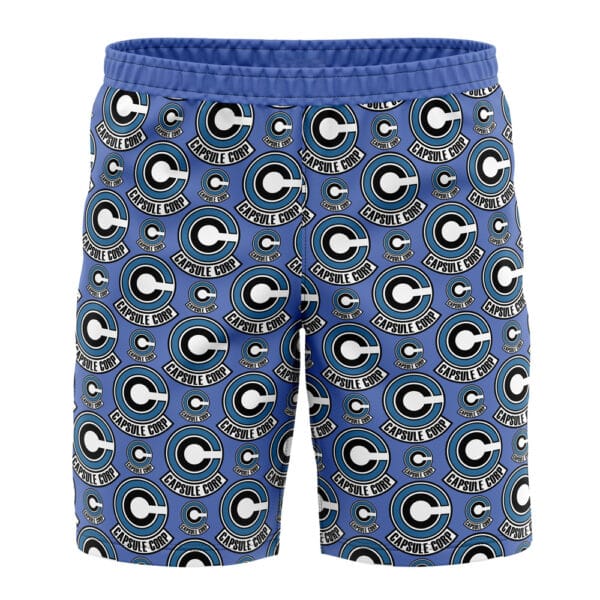 Capsule Corp Dragon Ball Z Board Shorts Swim Trunks