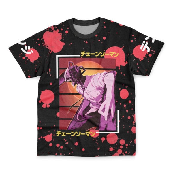 Anime Chainsaw Man Streetwear T Shirt