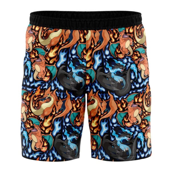 Charizard Mega Evolution Pokemon Board Shorts Swim Trunks