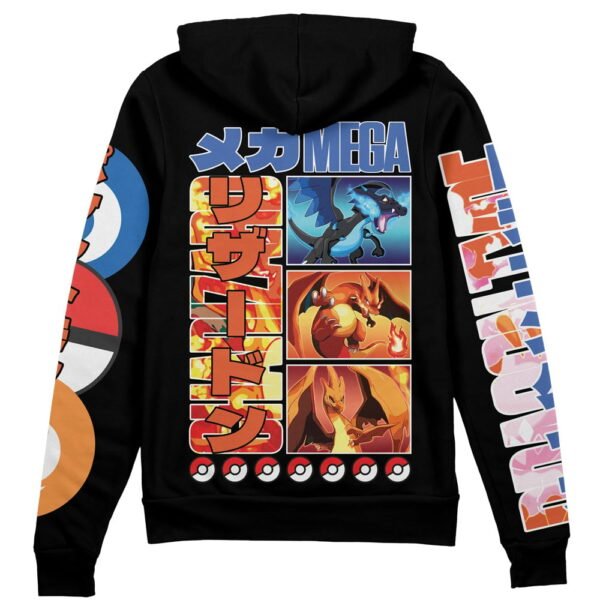 Charizard Pokemon Streetwear Zip Hoodie Jacket