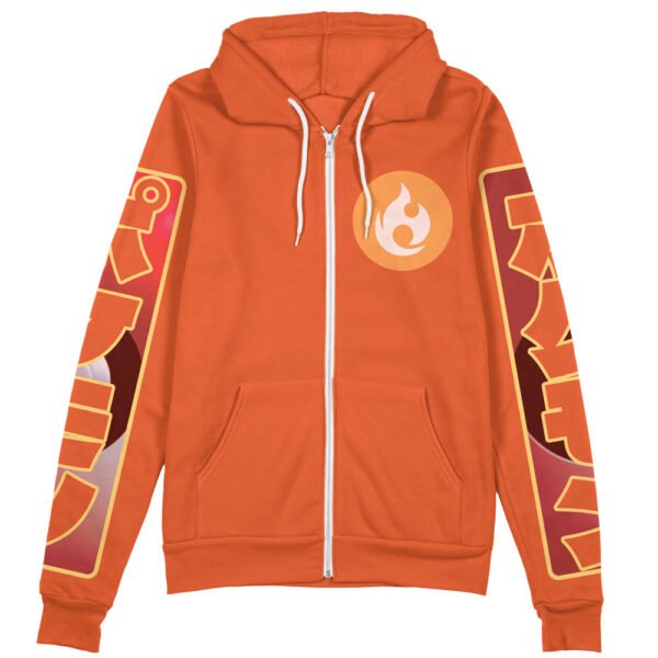 Charmander Pokemon Streetwear Zip Hoodie Jacket