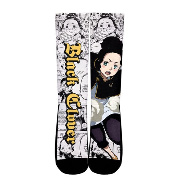 Charmy Pappitson Socks Black Clover Custom Anime Socks Manga Style