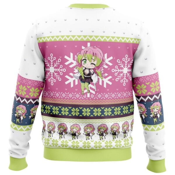 Anime Chibi Christmas Mitsuri Kanroji Demon Slayer Ugly Christmas Sweater