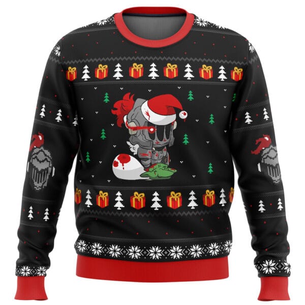 Anime Chibi Slayer Goblin Slayer Ugly Christmas Sweater