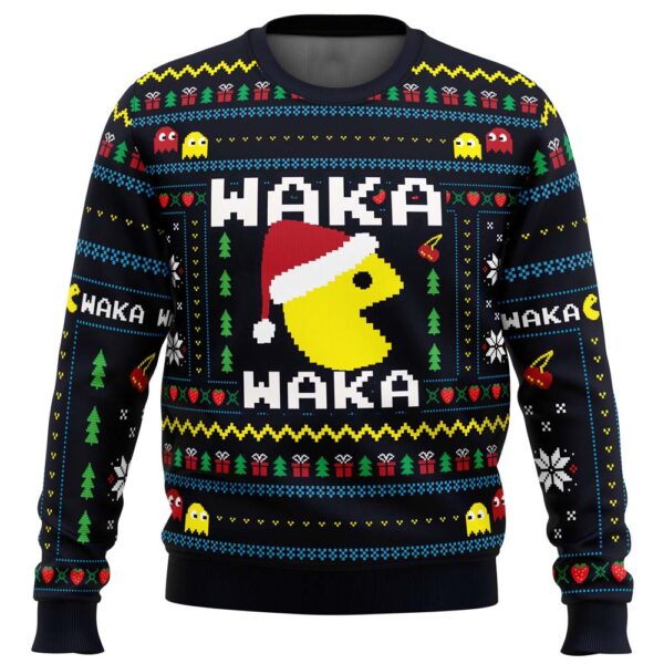 Christmas Arcade Pacman Ugly Christmas Sweater