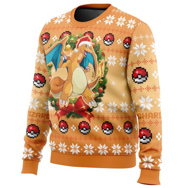 Christmas Charizard Pokemon Ugly Christmas Sweater