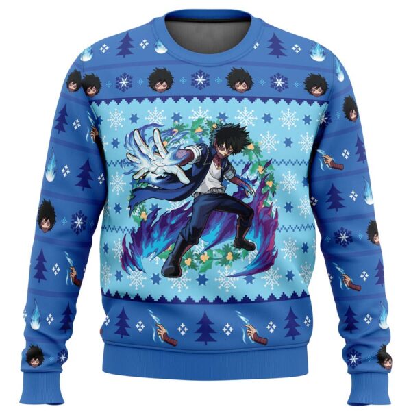 Anime Christmas Dabi My Hero Academia Ugly Christmas Sweater