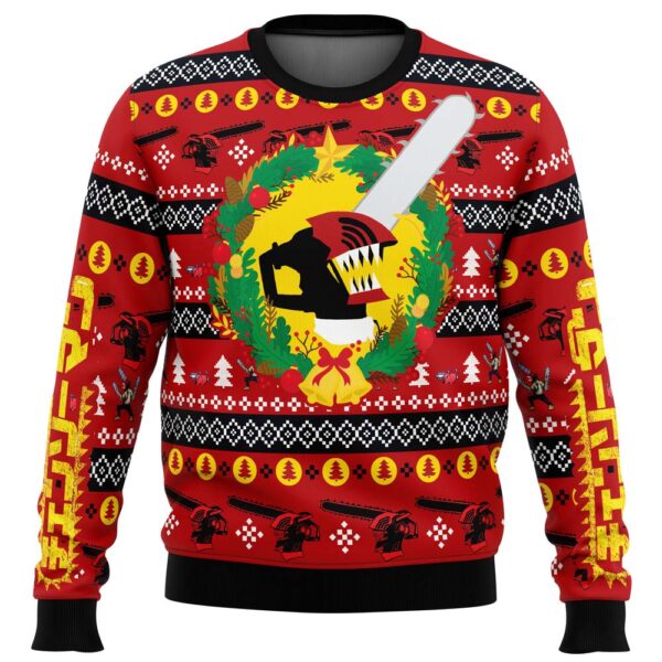 Anime Christmas Dream Chainsaw Man Ugly Christmas Sweater