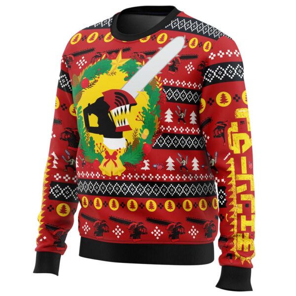 Anime Christmas Dream Chainsaw Man Ugly Christmas Sweater