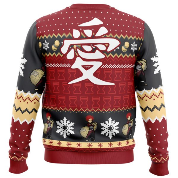 Anime Christmas Gaara Naruto Ugly Christmas Sweater Anime