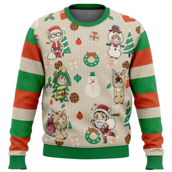 Anime Christmas Haikyuu Ugly Christmas Sweater