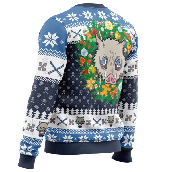 Anime Christmas Hashibira Inosuke Demon Slayer Ugly Christmas Sweater