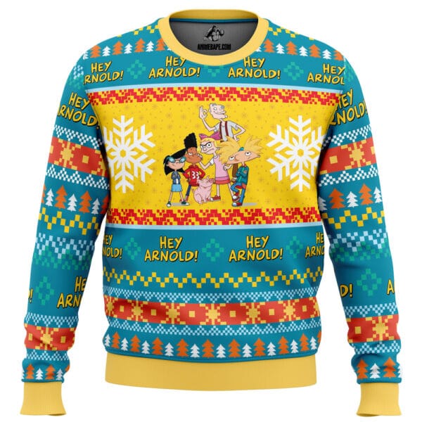 Christmas Hey Arnold Nickelodeon Ugly Christmas Sweater