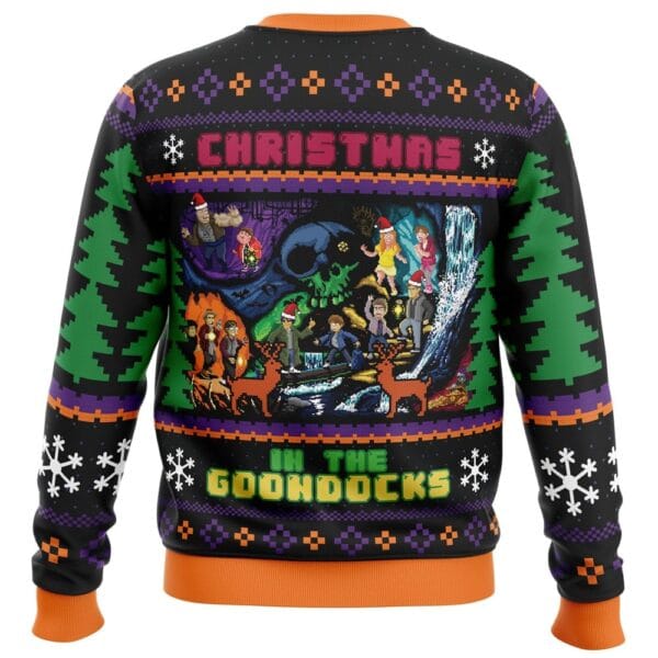 Christmas In The Goondocks Goonies Ugly Christmas Sweater