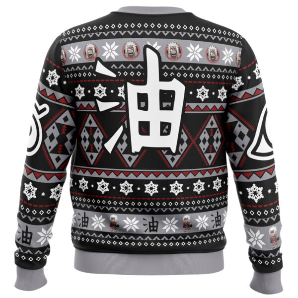 New Christmas Jiraiya Naruto Ugly Christmas Sweater Anime