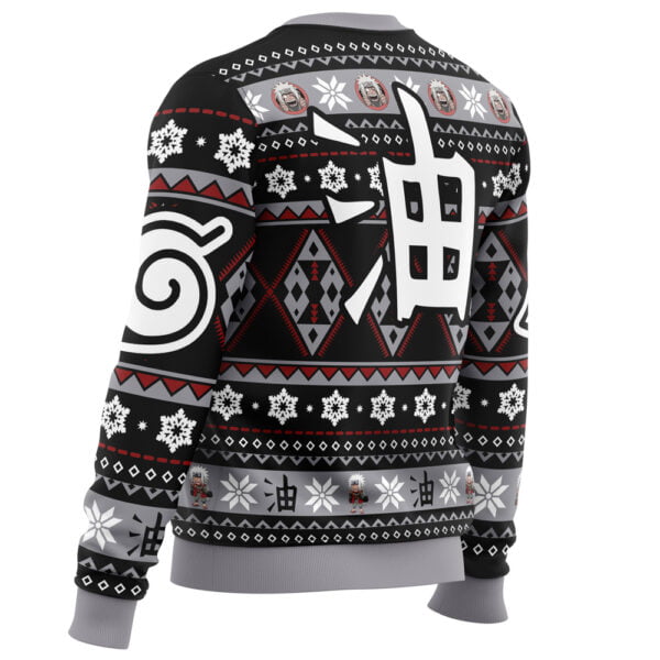 New Christmas Jiraiya Naruto Ugly Christmas Sweater Anime