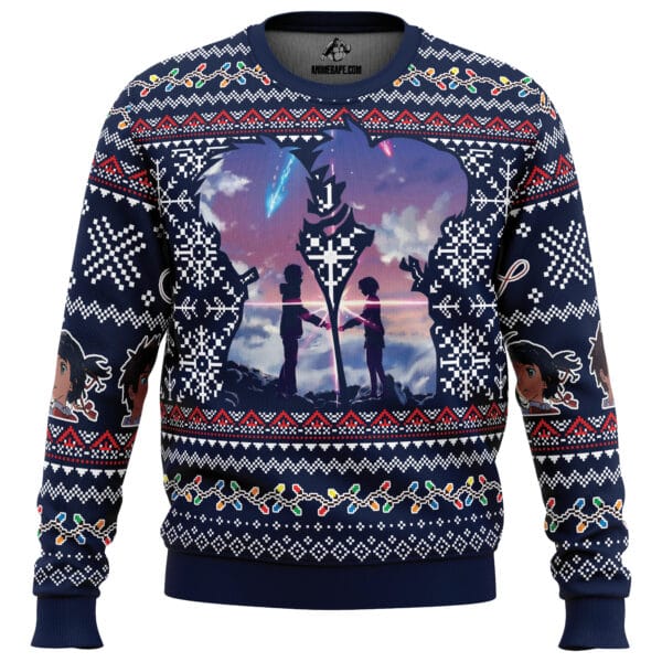 Christmas Kimi No Nawa Your Name Ugly Christmas Sweater