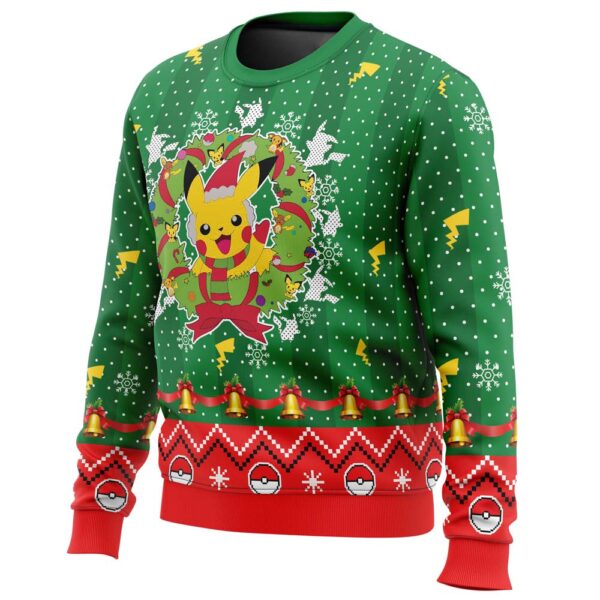 Christmas Pikachu Pokemon Ugly Christmas Sweater