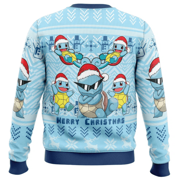 Christmas Squirtle Pokemon Ugly Christmas Sweater