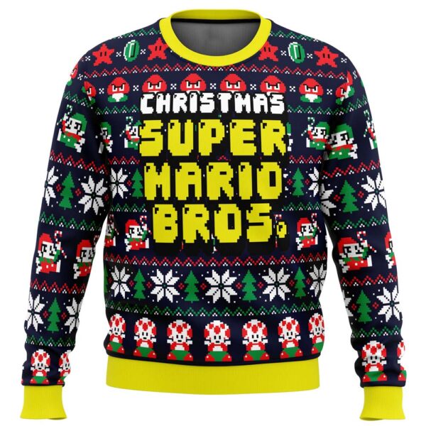 Christmas Super Mario Bros Ugly Christmas Sweater