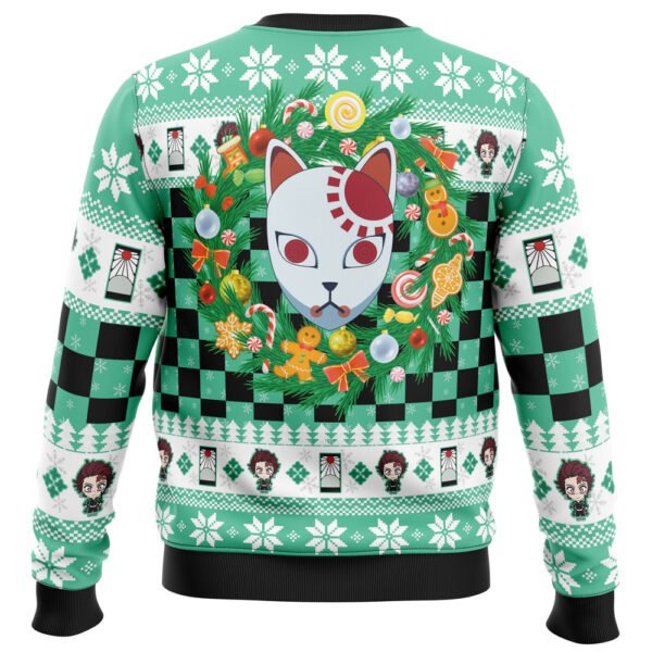 Anime Christmas Tanjiro Kamado Demon Slayer Ugly Christmas Sweater