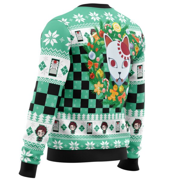 Anime Christmas Tanjiro Kamado Demon Slayer Ugly Christmas Sweater