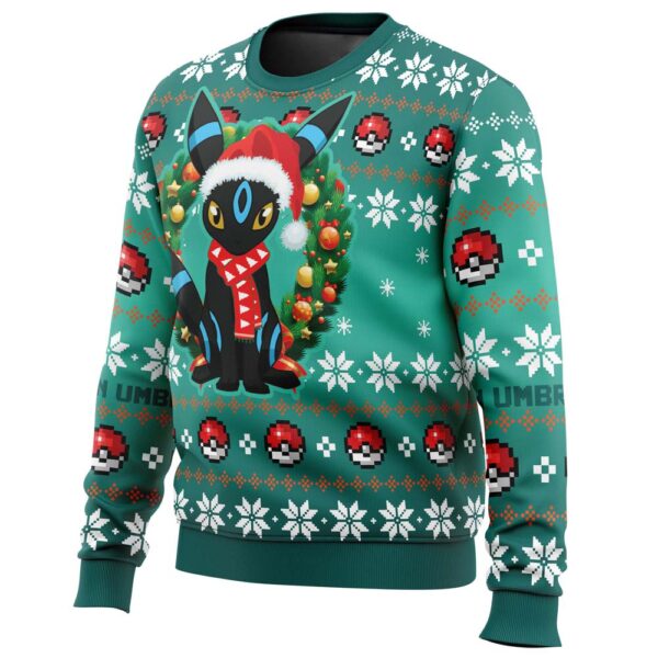 Christmas Umbreon Pokemon Ugly Christmas Sweater