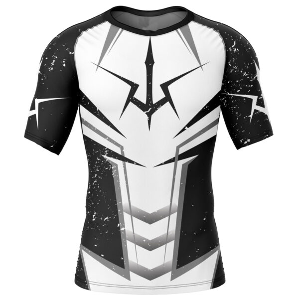 Anime Code Geass Short Sleeve Rash Guard Compression Shirt