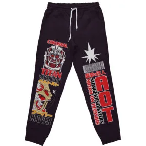 Anime Colossal Titan Attack On Titan Streetwear Sweatpants