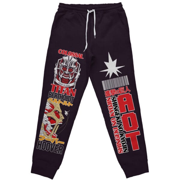 Anime Colossal Titan Attack On Titan Streetwear Sweatpants