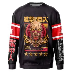 Anime Colossal Titan Attack On Titan Streetwear Sweatshirt