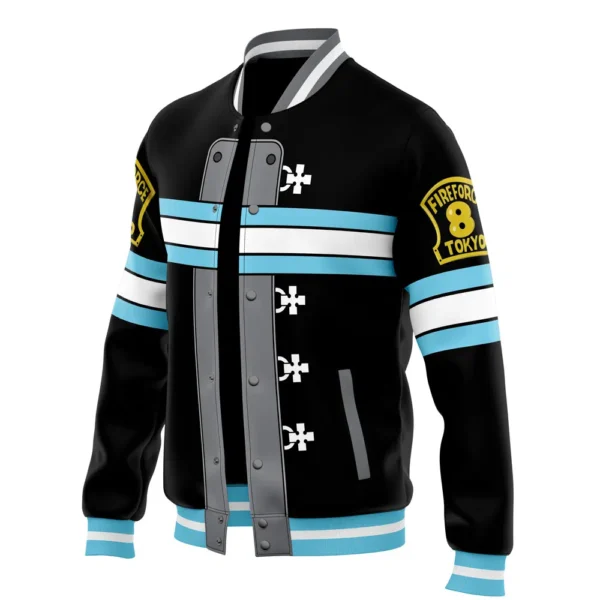 Company 8 Fire Force Varsity Jacket