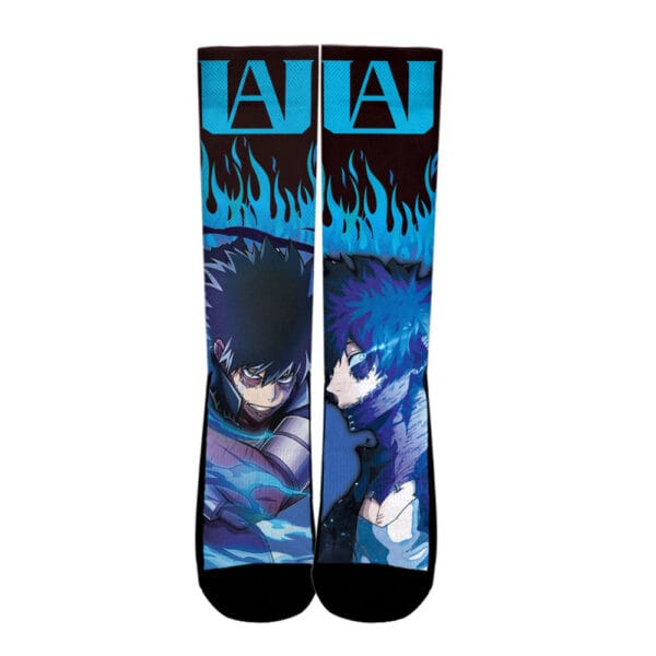 Dabi Socks My Hero Academia Custom Anime Socks Flames Style