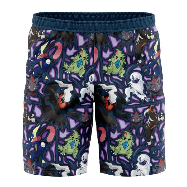 Dark Type Pokemon Pokemon Board Shorts Swim Trunks