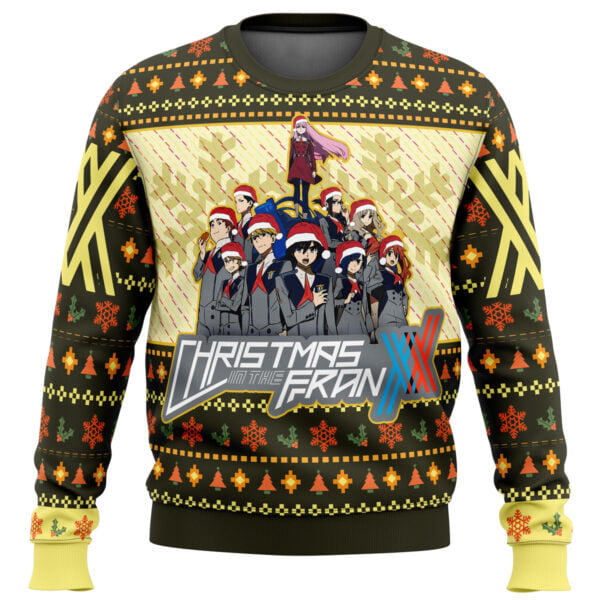 Anime Darling In The Franxx Christmas Feels Ugly Christmas Sweater