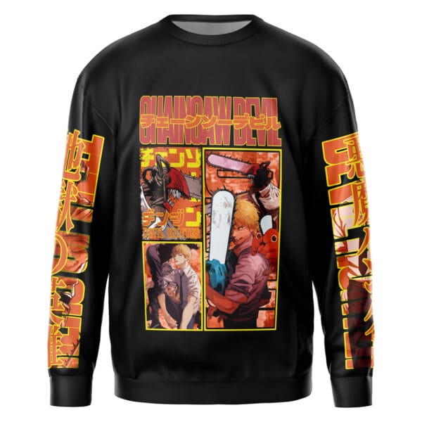 New Denji Chainsaw Man Streetwear Sweatshirt