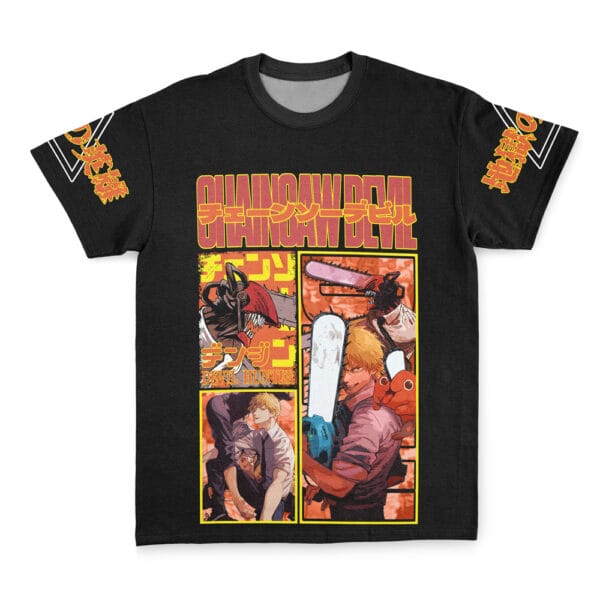 Anime Denji Chainsaw Man Streetwear Tshirt