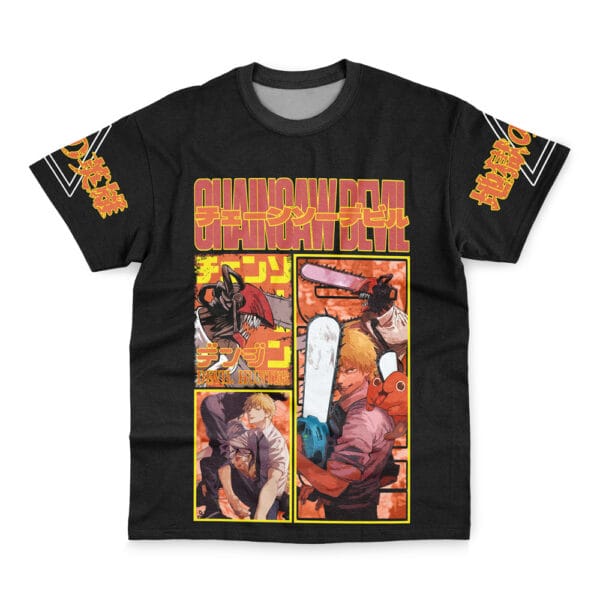 Anime Denji Chainsaw Man Streetwear Tshirt