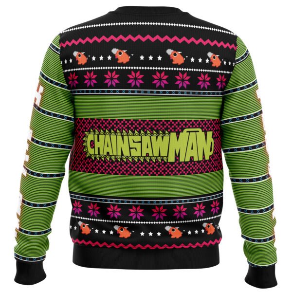 Anime Denji Chainsaw Man Ugly Christmas Sweater