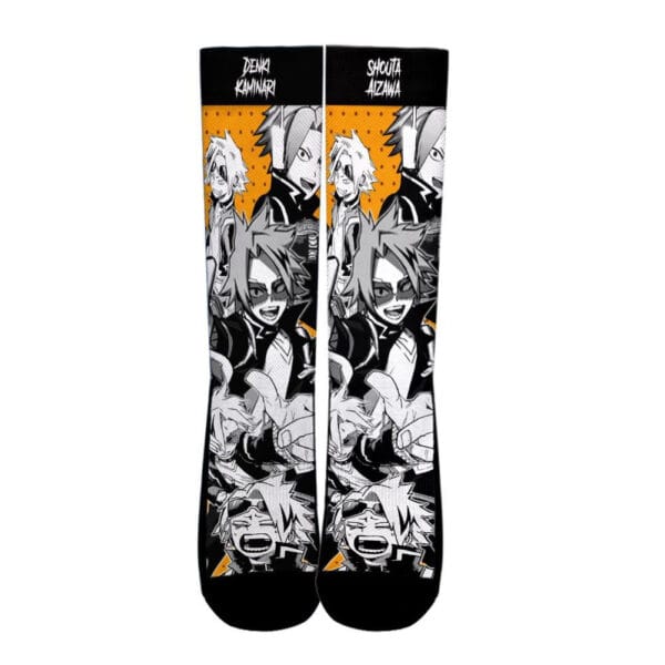 Anime Denki Kaminari Socks My Hero Academia Anime Socks Mixed Manga