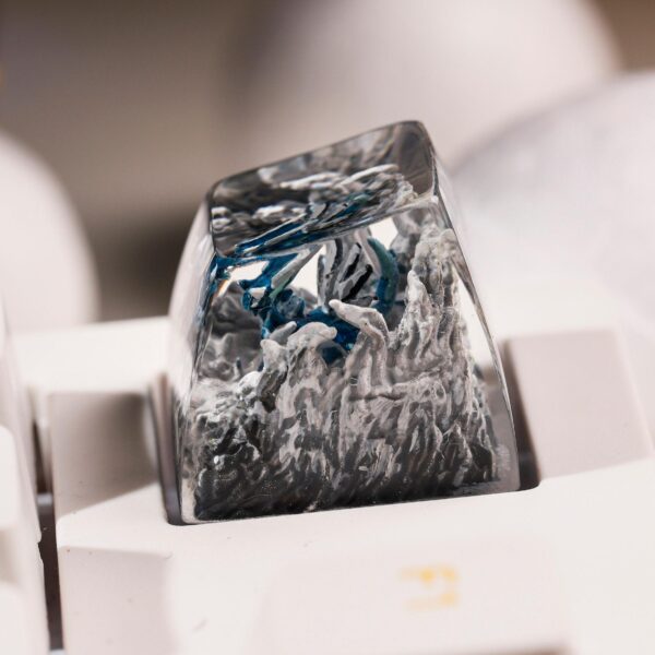 Dialga Pokemon Artisan Keycap