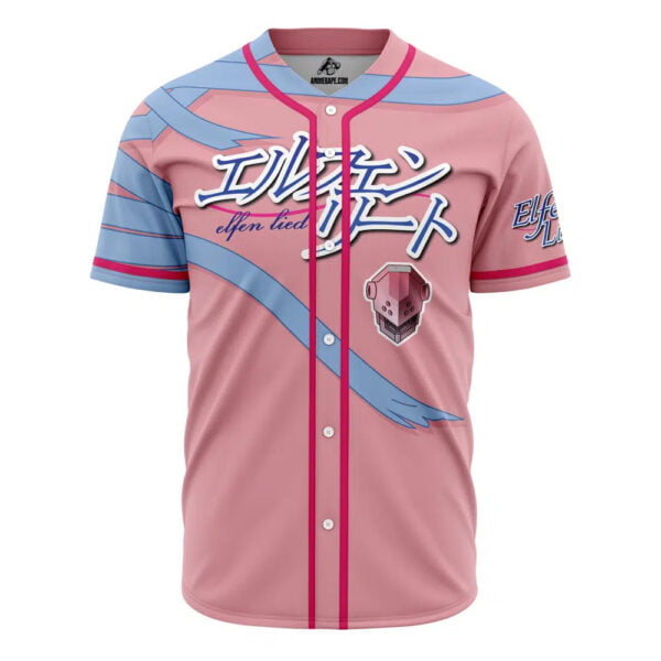 Diclonius Species Elfen Lied Baseball Jersey