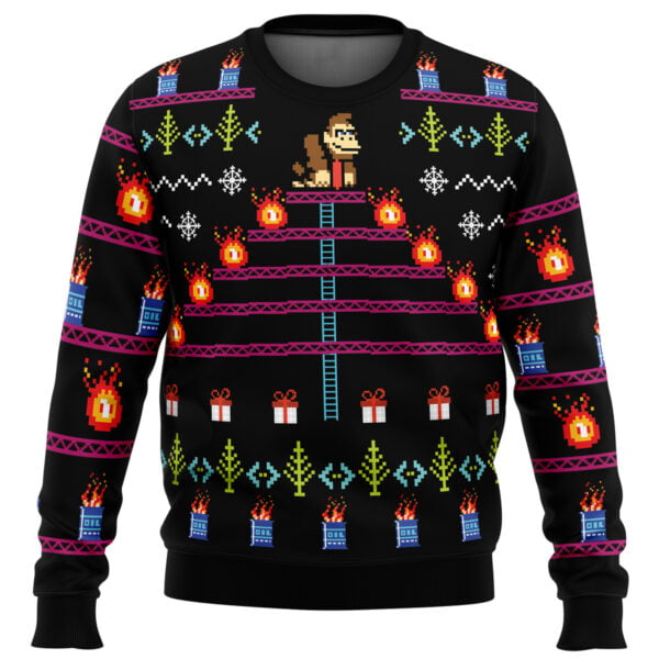 Donkey Kong Ugly Christmas Sweater 2