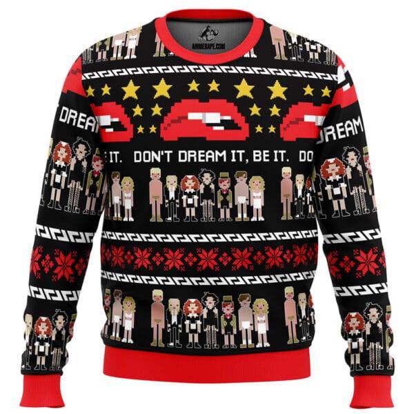 Dont Dream It Be It The Rocky Horror Picture Show Ugly Christmas Sweater