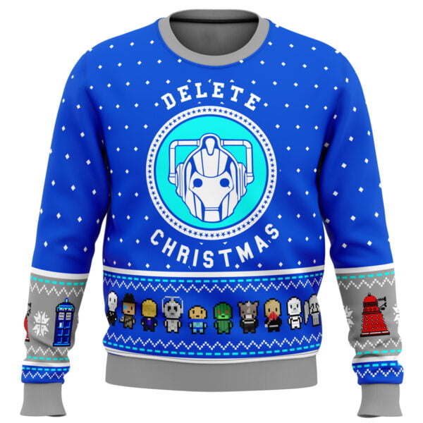 Dr Who Dalek Ugly Christmas Sweater