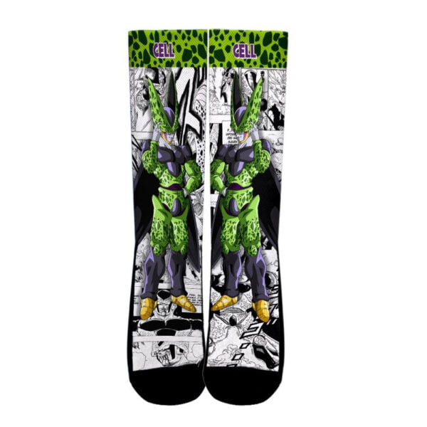 Dragon Ball Cell Socks Mixed Manga Anime Socks