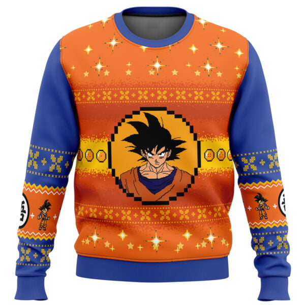 Dragon Ball Z Goku Christmas Ugly Christmas Sweater 2