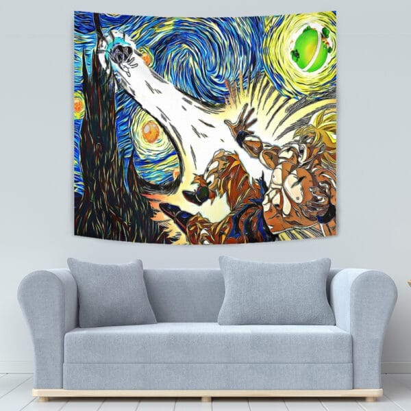 Dragon Ball Z Super Starry Night Tapestry